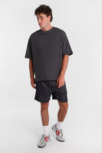 Heavy-Weight Knit Crew Neck Oversized Tee thumbnail 9