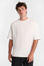 Heavy-Weight Knit Crew Neck Oversized Tee thumbnail 10