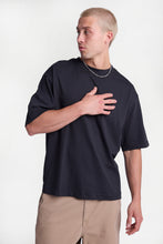 T-shirt surdimensionné à col ras du cou en tricot épais thumbnail 2