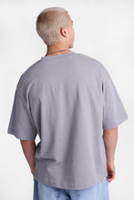 T-shirt surdimensionné à col ras du cou en tricot épais thumbnail 8