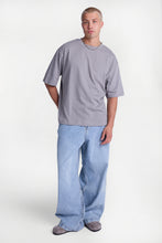 T-shirt surdimensionné à col ras du cou en tricot épais thumbnail 9