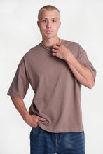 T-shirt surdimensionné à col ras du cou en tricot épais thumbnail 14