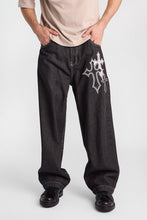 Cross Embroidered Skater Jeans thumbnail 1