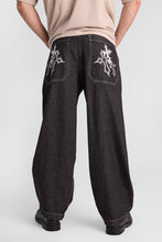 Cross Embroidered Skater Jeans thumbnail 3