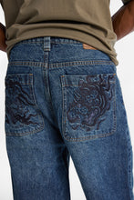 Tiger Embroidered Ultra-Baggy Jeans thumbnail 2