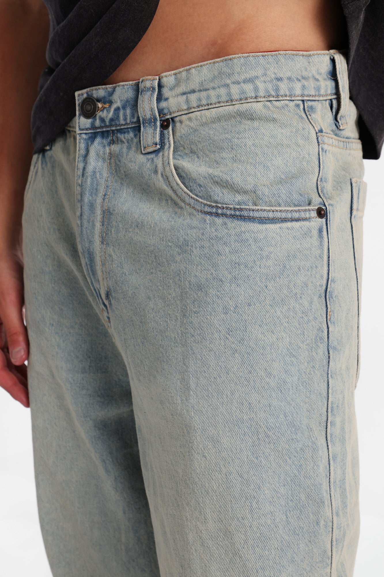 Embroidered Dice Ultra-Baggy Jeans – Bluenotes