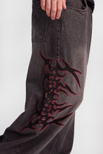 Embroidered Ultra-Baggy Jeans thumbnail 5