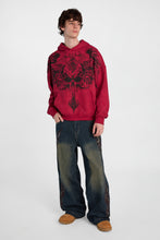 Patch Embroidered Big Baggy Jeans thumbnail 4
