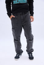 Jeans cargo en denim thumbnail 1