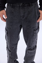 Jeans cargo en denim thumbnail 2