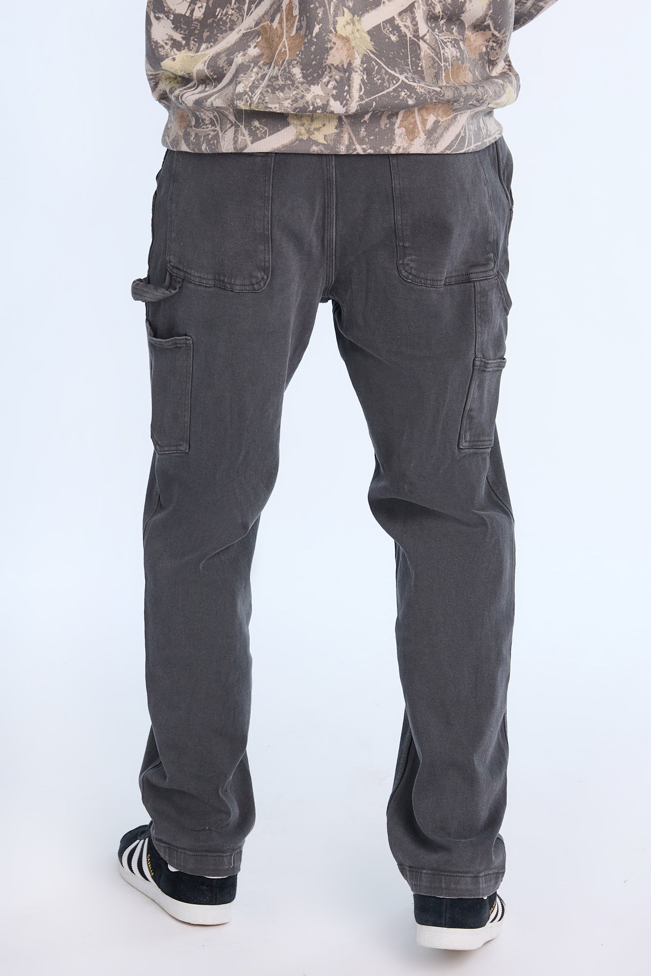 [COMPAGNO]★CARPENTER CARGO PANTS Carpenter Cargo Trousers - Black | Manière De Voir USA