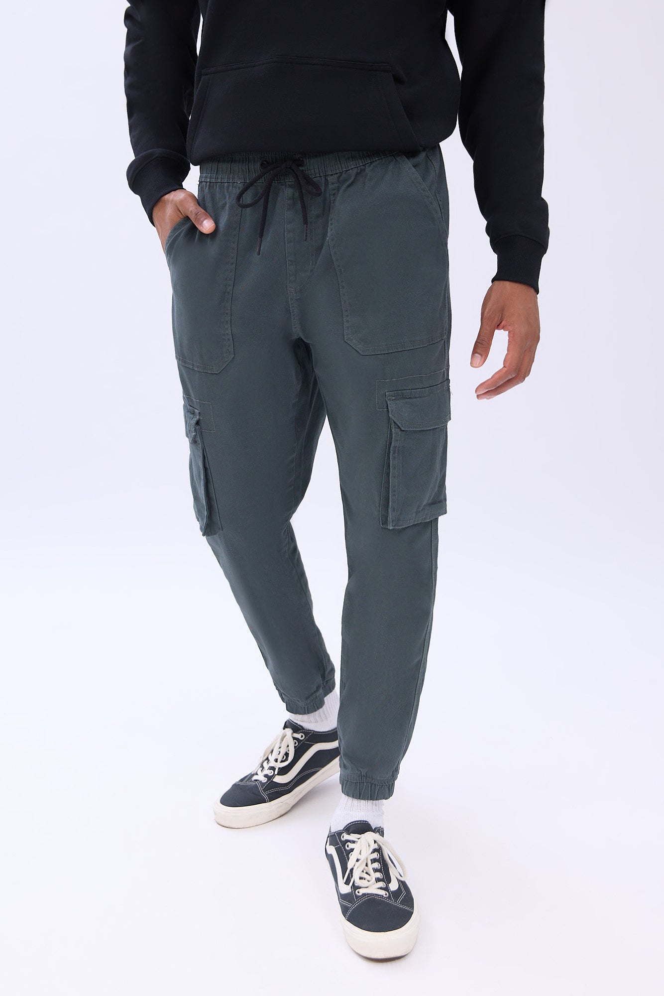 Relaxed Workwear Twill Jogger