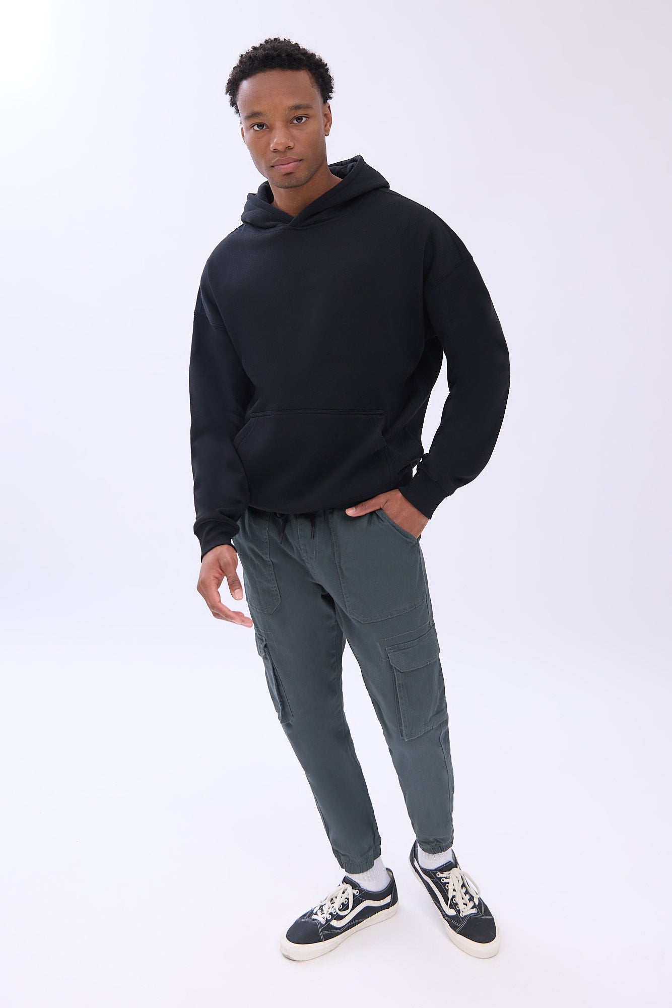 Relaxed Workwear Twill Jogger