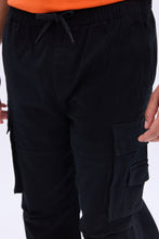 Cinched Relaxed Cargo Twill Pant thumbnail 3