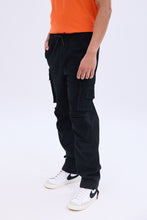 Cinched Relaxed Cargo Twill Pant thumbnail 2
