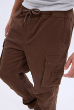 Cinched Relaxed Cargo Twill Pant thumbnail 7