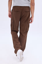 Cinched Relaxed Cargo Twill Pant thumbnail 8