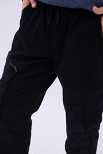 Relaxed Zip Cargo Twill Pants thumbnail 3