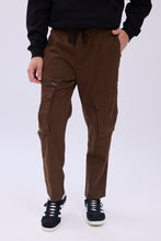 Relaxed Zip Cargo Twill Pants thumbnail 6