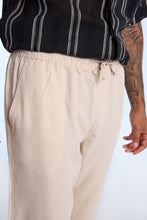 Jogger en mélange de lin thumbnail 3