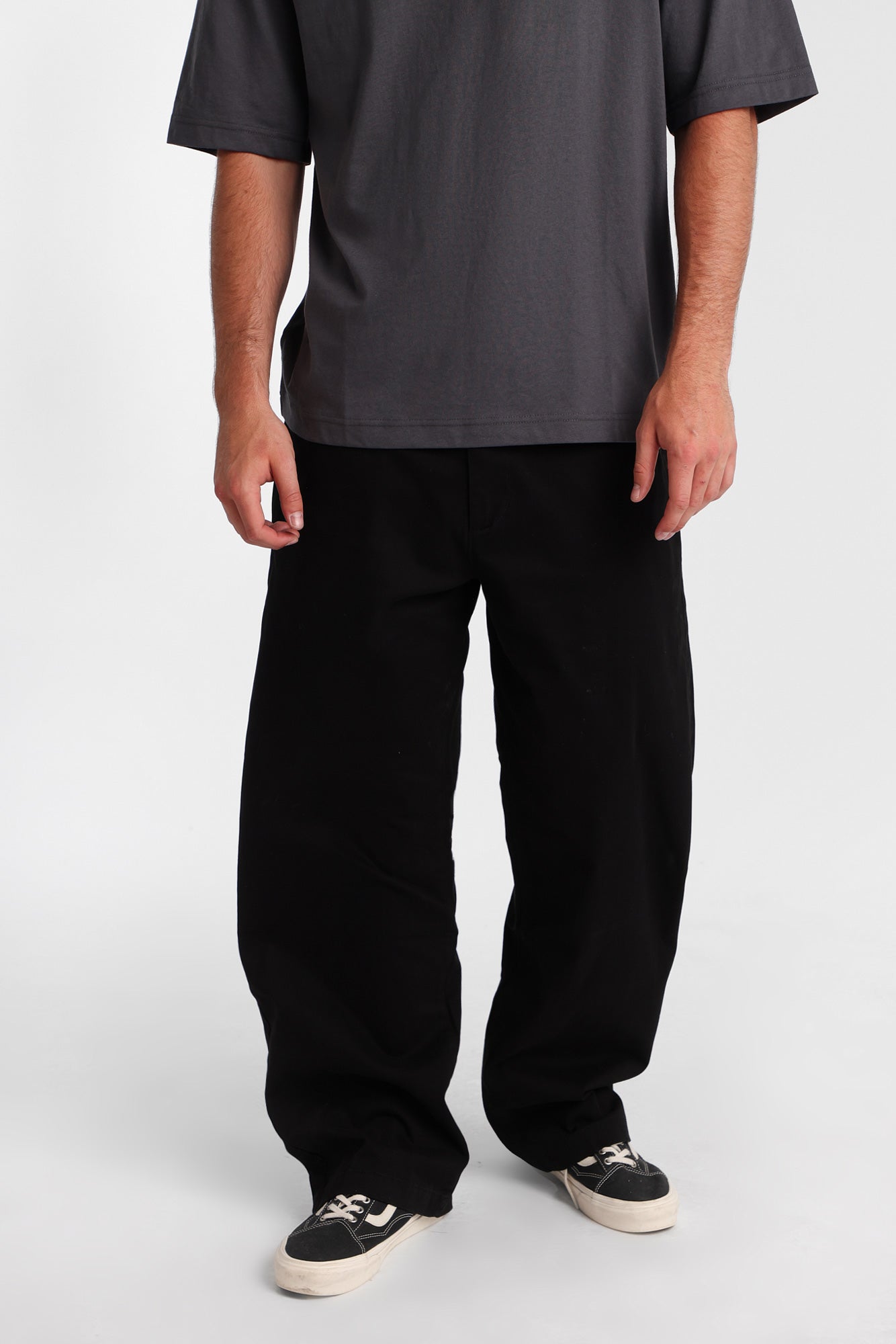 Baggy Oversized Twill Pants