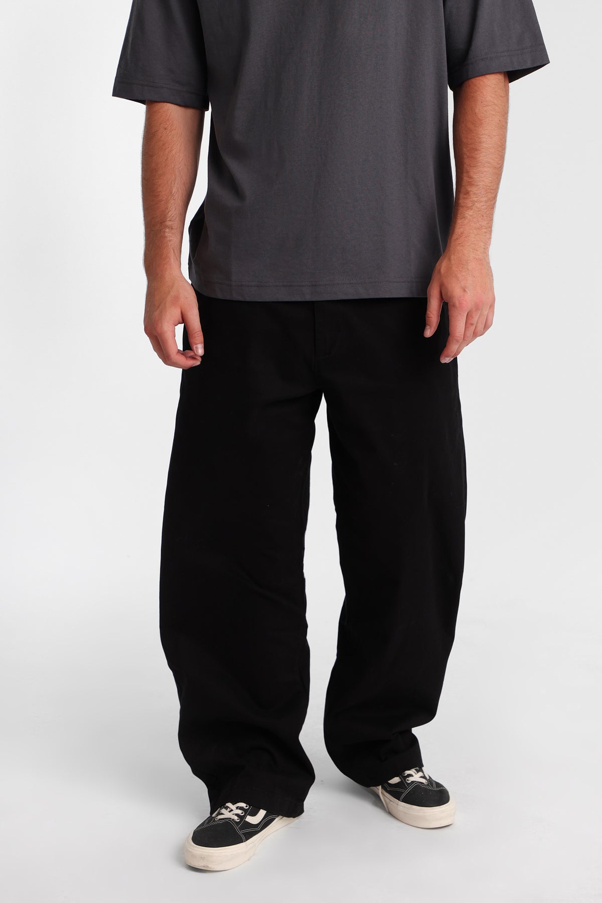 Baggy Oversized Twill Pants