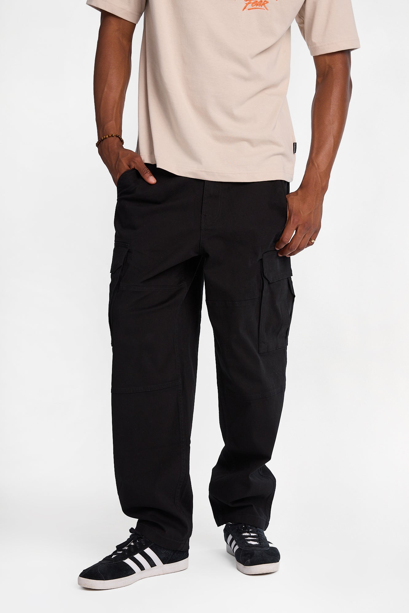 Cargo Baggy Skater Twill Pants