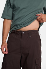 Pantalon de planchiste ample cargo décontracté en sergé thumbnail 7