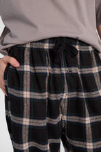 Classic Windowpane Plaid Pajama Pants thumbnail 2