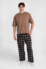 Classic Windowpane Plaid Pajama Pants thumbnail 4