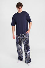 Winged Skull Print Pajama Pants thumbnail 4