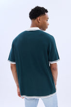 Button-Up Short Sleeve Knit Polo thumbnail 8