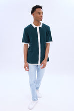 Button-Up Short Sleeve Knit Polo thumbnail 9