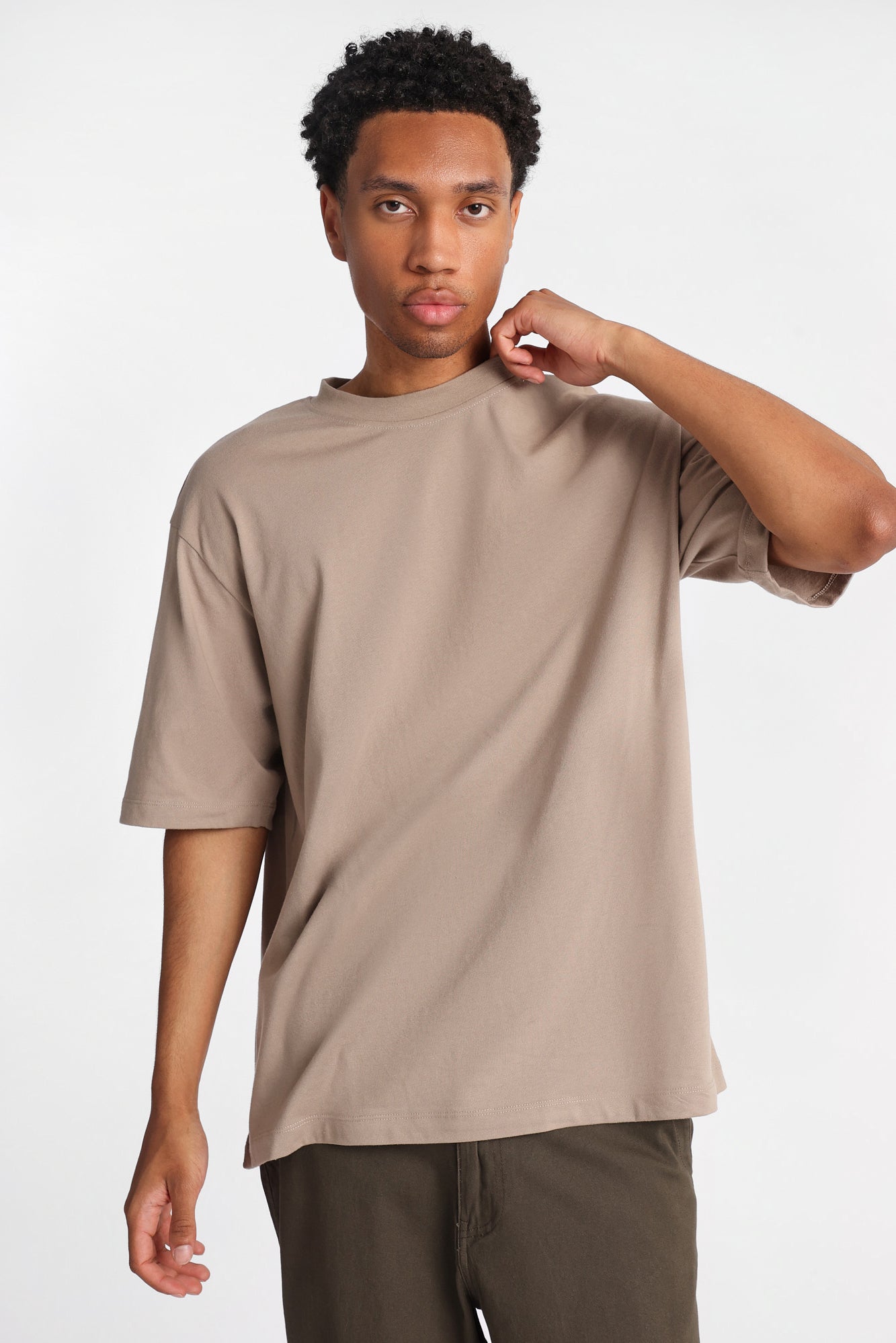 North Western Premium Crew Neck Oversized Tee