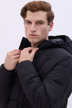 North Western Zip-Up Puffer Jacket thumbnail 3