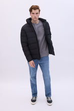 North Western Zip-Up Puffer Jacket thumbnail 5