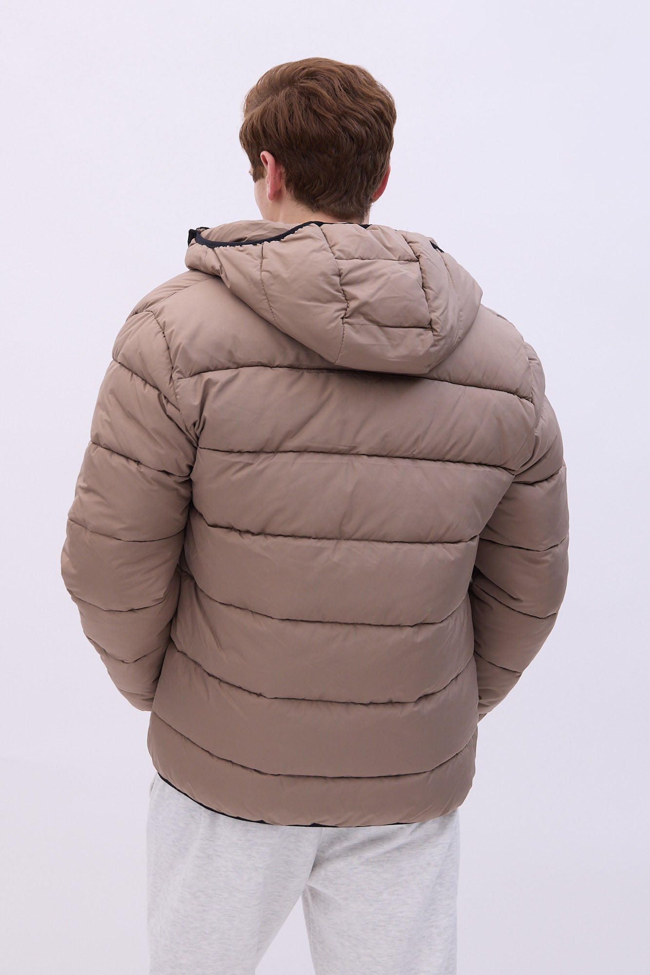 North Western Zip-Up Puffer Jacket