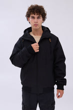 North Western Raglan Bomber Hooded Jacket thumbnail 2