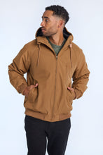 Blouson aviateur à capuchon North Western à manches raglan thumbnail 1