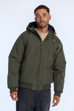 Blouson aviateur à capuchon North Western à manches raglan thumbnail 13