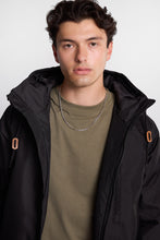 North Western Hooded Raglan Bomber Jacket thumbnail 3