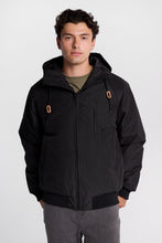North Western Hooded Raglan Bomber Jacket thumbnail 2