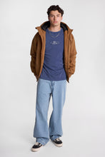 North Western Hooded Raglan Bomber Jacket thumbnail 12