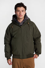 North Western Hooded Raglan Bomber Jacket thumbnail 13