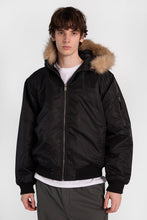 North Western Hooded Bomber Jacket thumbnail 2