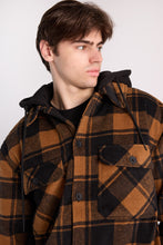 North Western Lined Flannel Hooded Shacket thumbnail 2