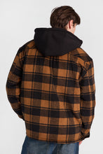 North Western Lined Flannel Hooded Shacket thumbnail 3
