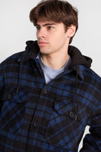 North Western Lined Flannel Hooded Shacket thumbnail 6