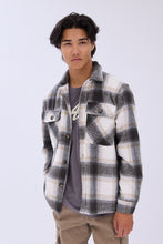 North Western Plaid Button-Up Shacket thumbnail 6