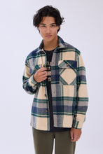 North Western Plaid Button-Up Shacket thumbnail 1